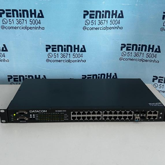 Switch Datacom DM3000 28 Portas | Ethernet Profissional | Alta Performance | Revisado e com Garantia