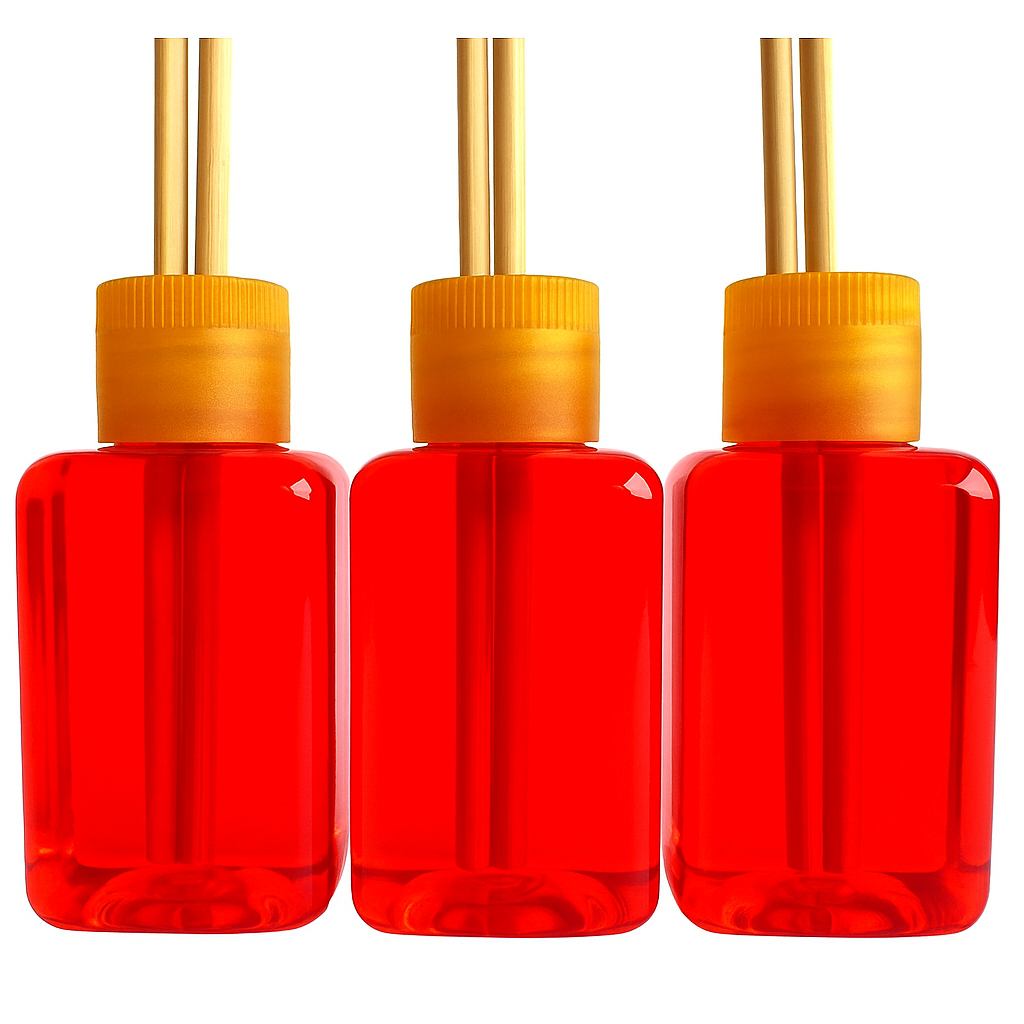 60 Mini Aromatizadores para Lembrancinha sem Rotulo 42ml