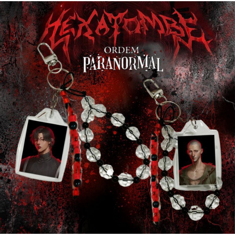 Chaveiro Ordem Paranormal RPG "HEXATOMBE", Foto Personalizavel a Sua Escolha em Oferta na Shopee