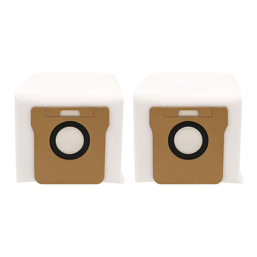 KIT 2 Sacos Coletor pó BAG Compatível Xiaomi X10 X10+ X20 X20+ X20 Plus S10+ S20+ Dreame L10 Ultra L10s Ultra L20 Ultra