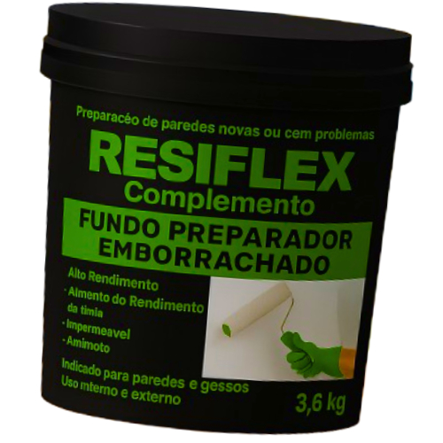 Fundo Preparador Emborrachado Premium Pronto Uso 3,6L Paredes Porosas e Reboco Fraco