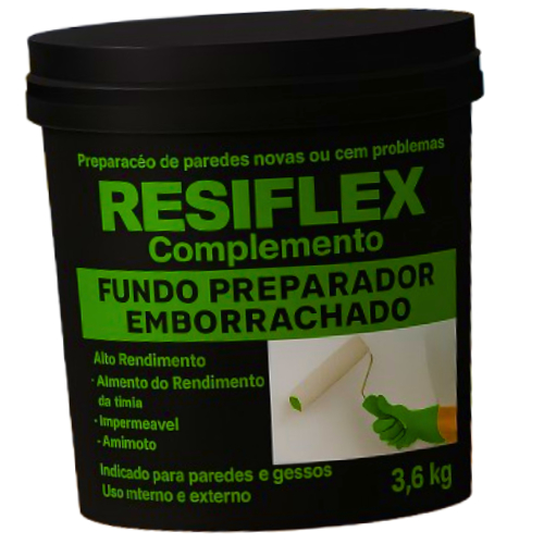 Fundo Preparador Emborrachado Premium 3,6L Paredes Porosas e Reboco Fraco Pronto Uso