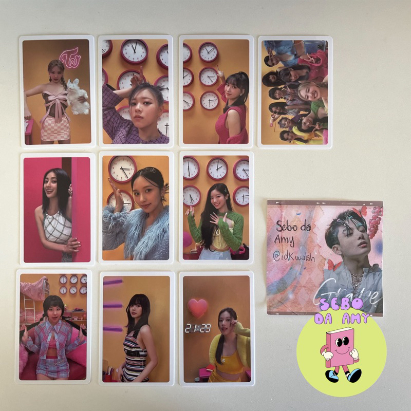 Photocards PCs POBs Twice Between 1&2 - Complete Version