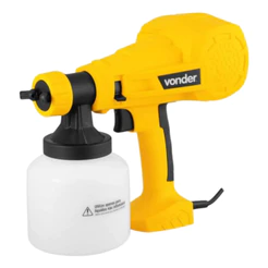 Pistola Pintura Elétrica PEV400 Bico 2,6mm 800ml (127V) - Vonder