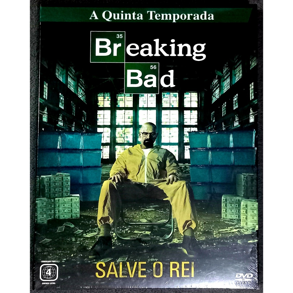 [LACRADO] Box DVD Breaking Bad - 5° Temporada (3 Discos)