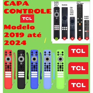 Capa Controle TCL RC902V Android tv Google Assistente em Oferta na Shopee