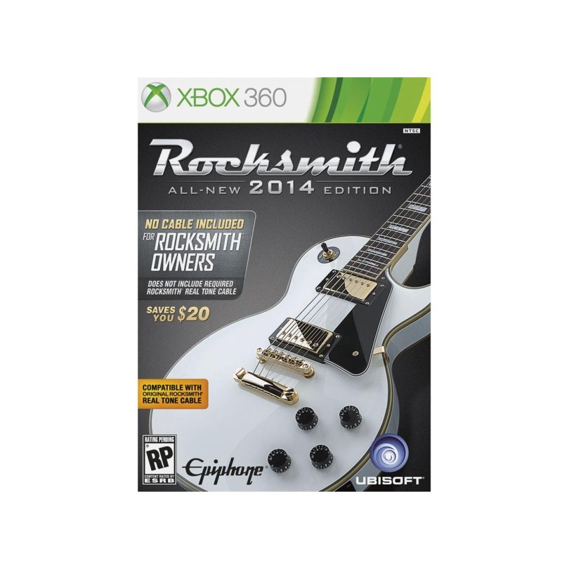 Jogo Rocksmith 2014 - Xbox 360 - Desbloqueio Lt. 3.0