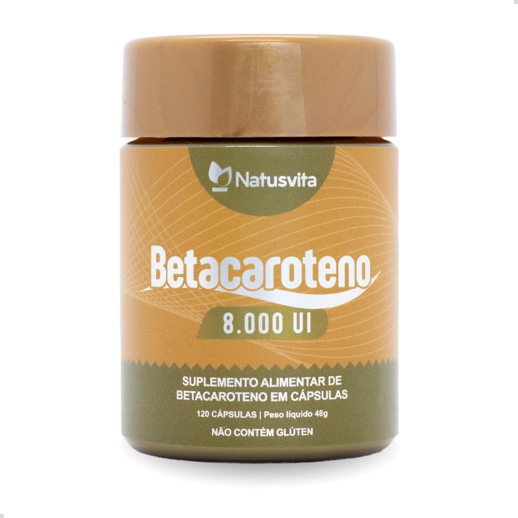 120/240/360 cápsulas Betacaroteno 8.000 Ui (8x + Concentrado) em Oferta na Shopee