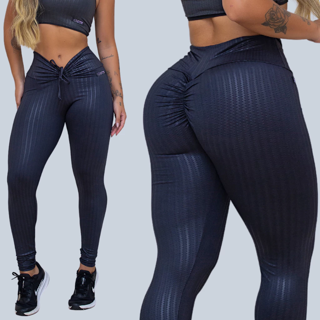 Calça Legging Cirre 3D Levanta Bumbum Feminina