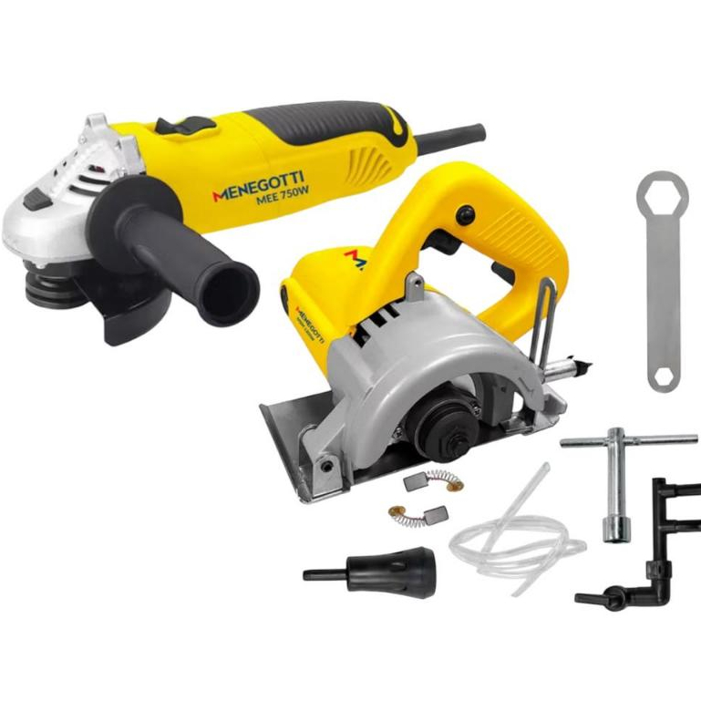 Esmerilhadeira MEE 750W + Serra Mármore MSM 1300W - Menegotti