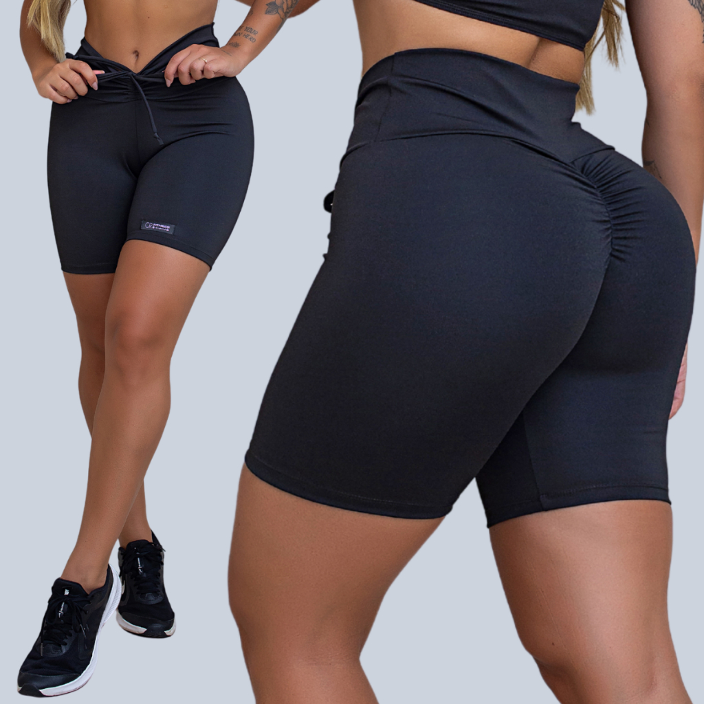 Short Academia Empina Bumbum Pode Escolher Cor em Oferta na Shopee