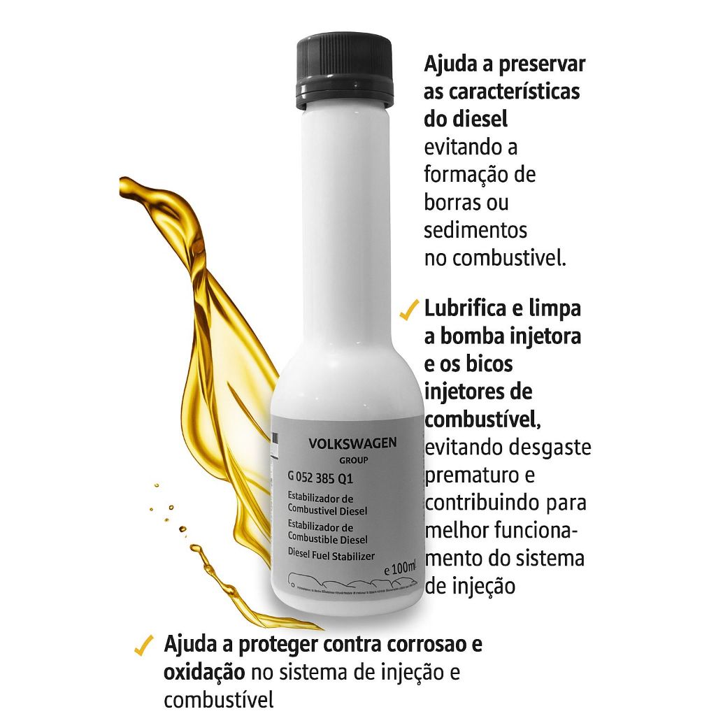 Aditivo Estabilizador do Diesel Almax 100 ml Original Vw em Oferta na Shopee