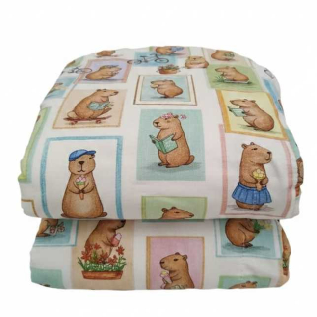 MANTA PARA BEBÊ TECIDO 100% ALGODÃO, MEDIDA 1,50x1METRO, MANTA DUPLA FACE em Oferta na Shopee