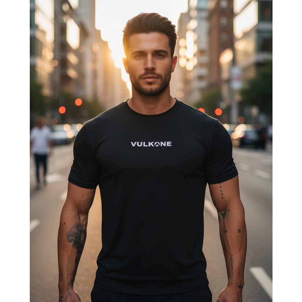 Camiseta Masculina Dry Fit Raglan Proteção UV Solar Academia Fitness Treino
