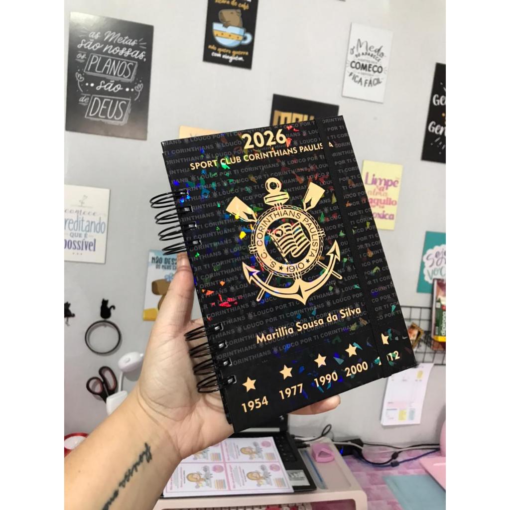 AGENDA CORINTHIANS  MODELO 2026 em Oferta na Shopee