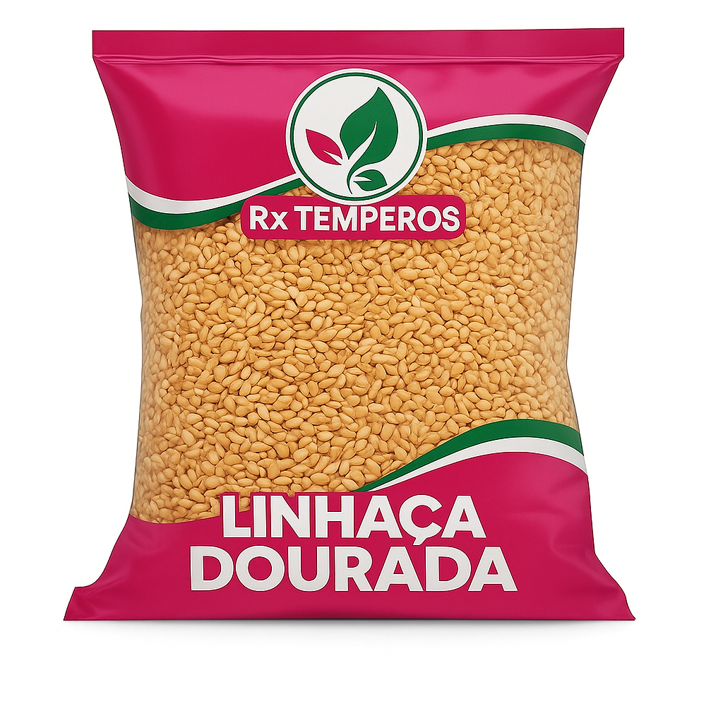 Linhaça Dourada Premium 500g/1kg em Oferta na Shopee