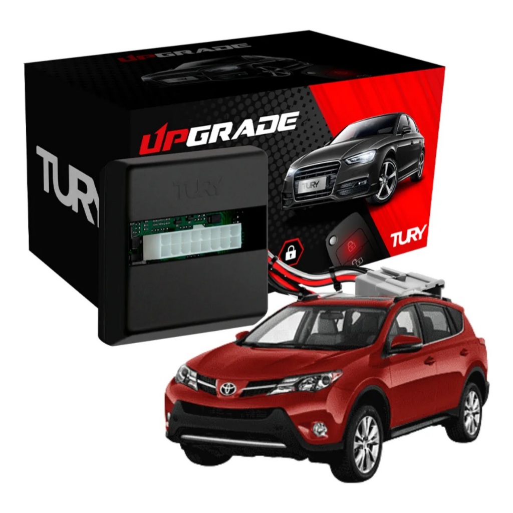 Módulo Tilt Down E Rebatimento Retrovisor Tury Toyota Rav4