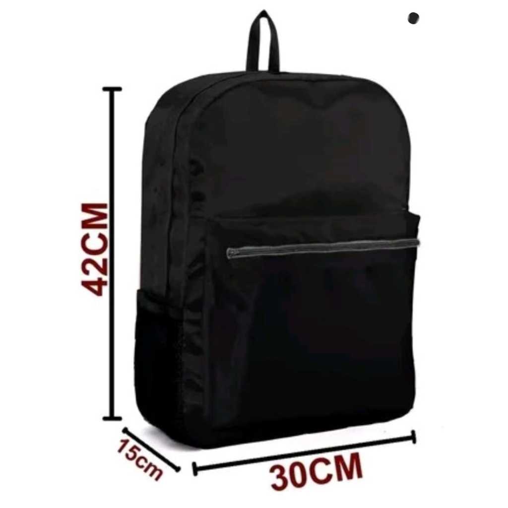 Mochila Escolar Academia Universitaria Reforçada Unissex em Varias Cores Preto Rosa Azul Vermelho Pink Envio imediato KD