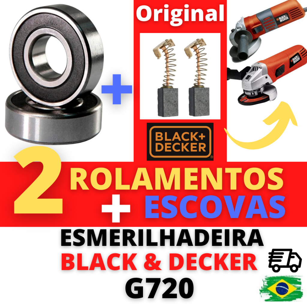 Peças para a esmerilhadera lixadeira BD G720 (veja modelos  e as peças no anúncio)