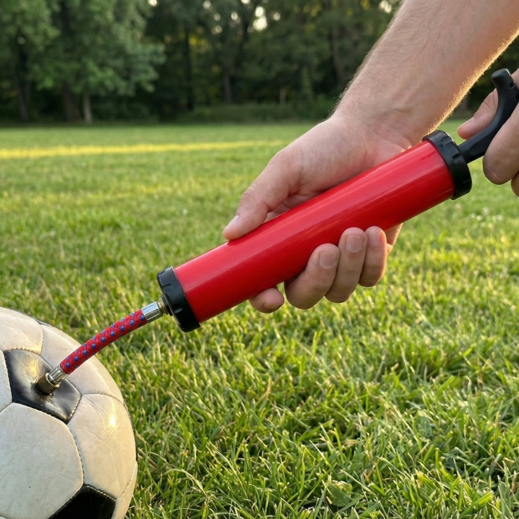 Bomba De Ar para Encher Bola de Futebol Vôlei Basquete Balão Manual