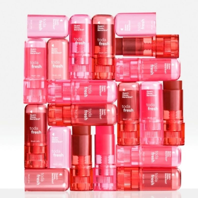 Toda Fresh Blush Jelly de Quem disse, Berenice? Blush multifuncional QDB