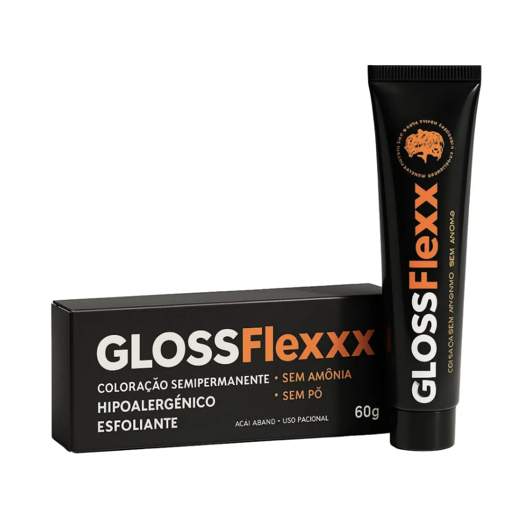 Coloração Gloss Express Flexxx Para Fios Brancos 60g Sem Tom
