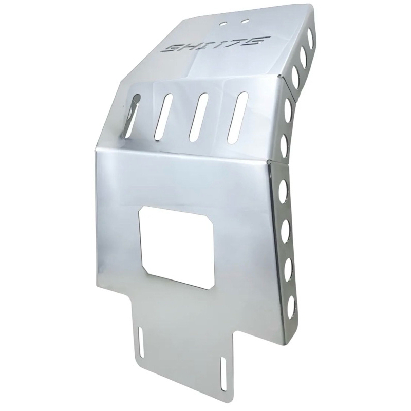 protetor Carter Shineray 175 shi175 2022 2023 2024 2025 2026 cromado em Oferta na Shopee