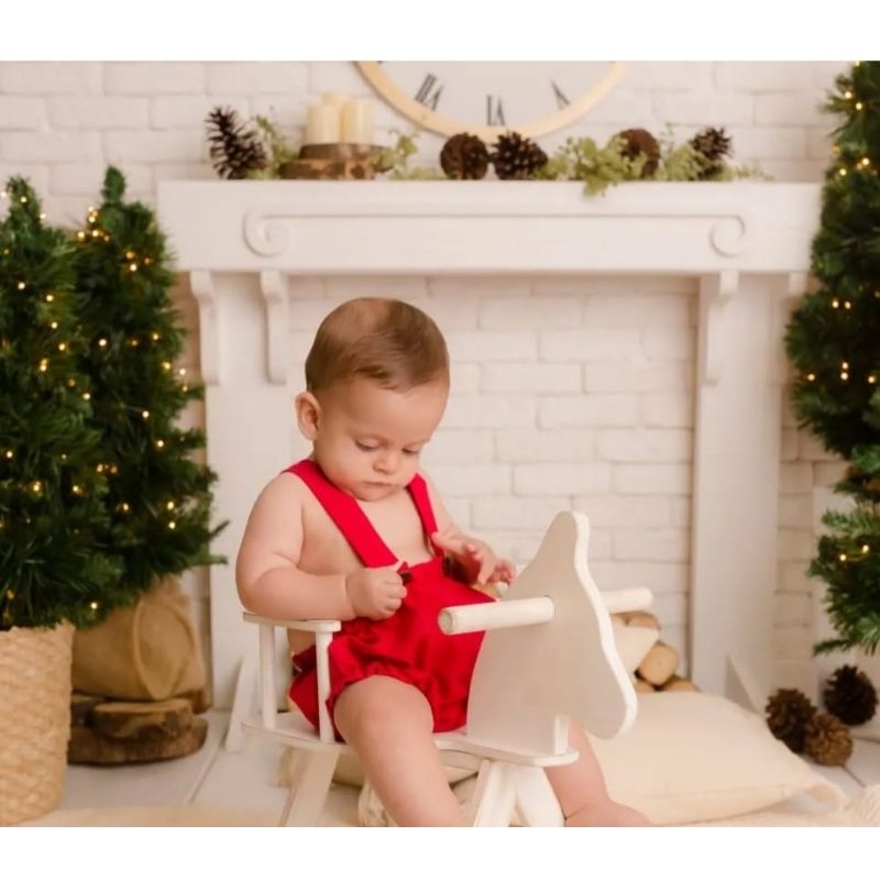 Bloomer Bebê com Suspensório – Ensaio Fotográfico | Mesversário | Roupa Infantil Menino Menina