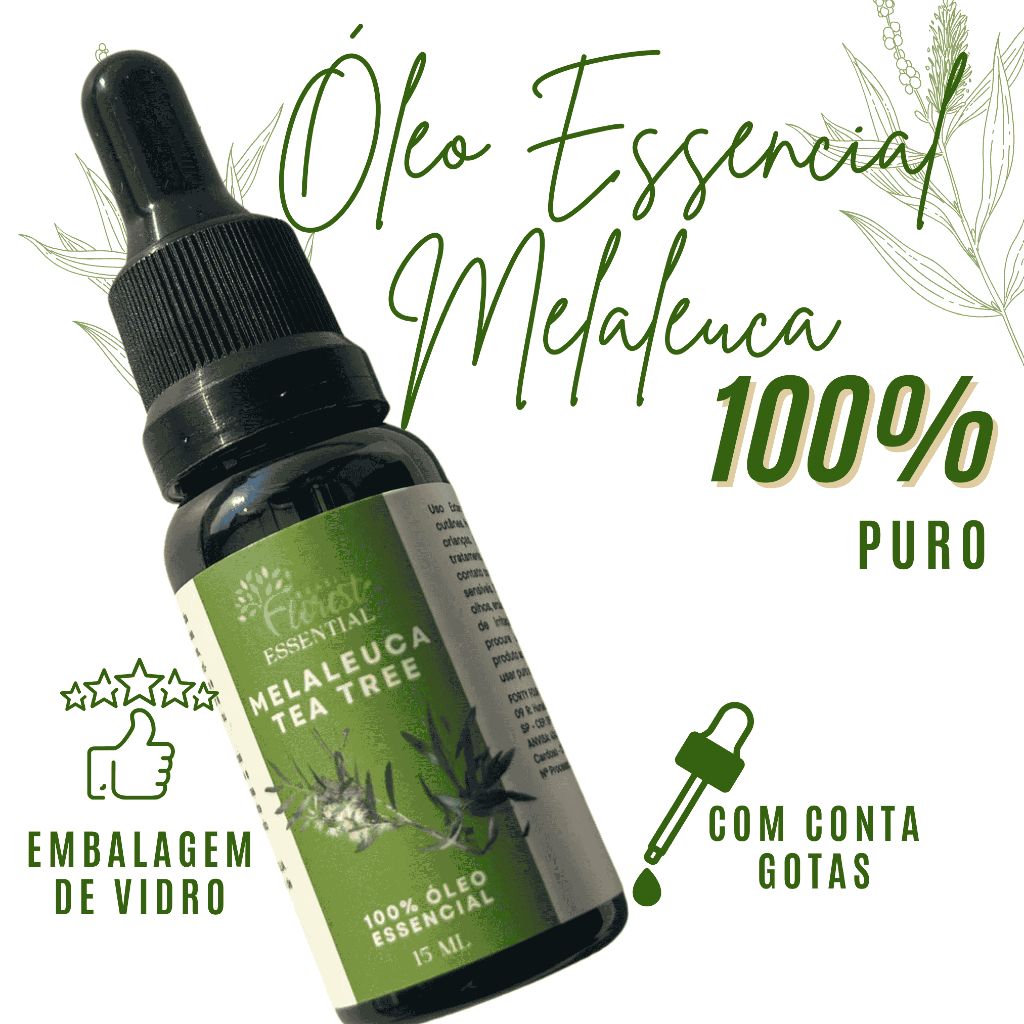 Óleo Essencial de Melaleuca Florest Brasil em Oferta na Shopee