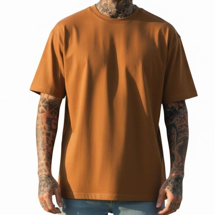 camiseta oversized masculino Streetwear Masculina lisa basica