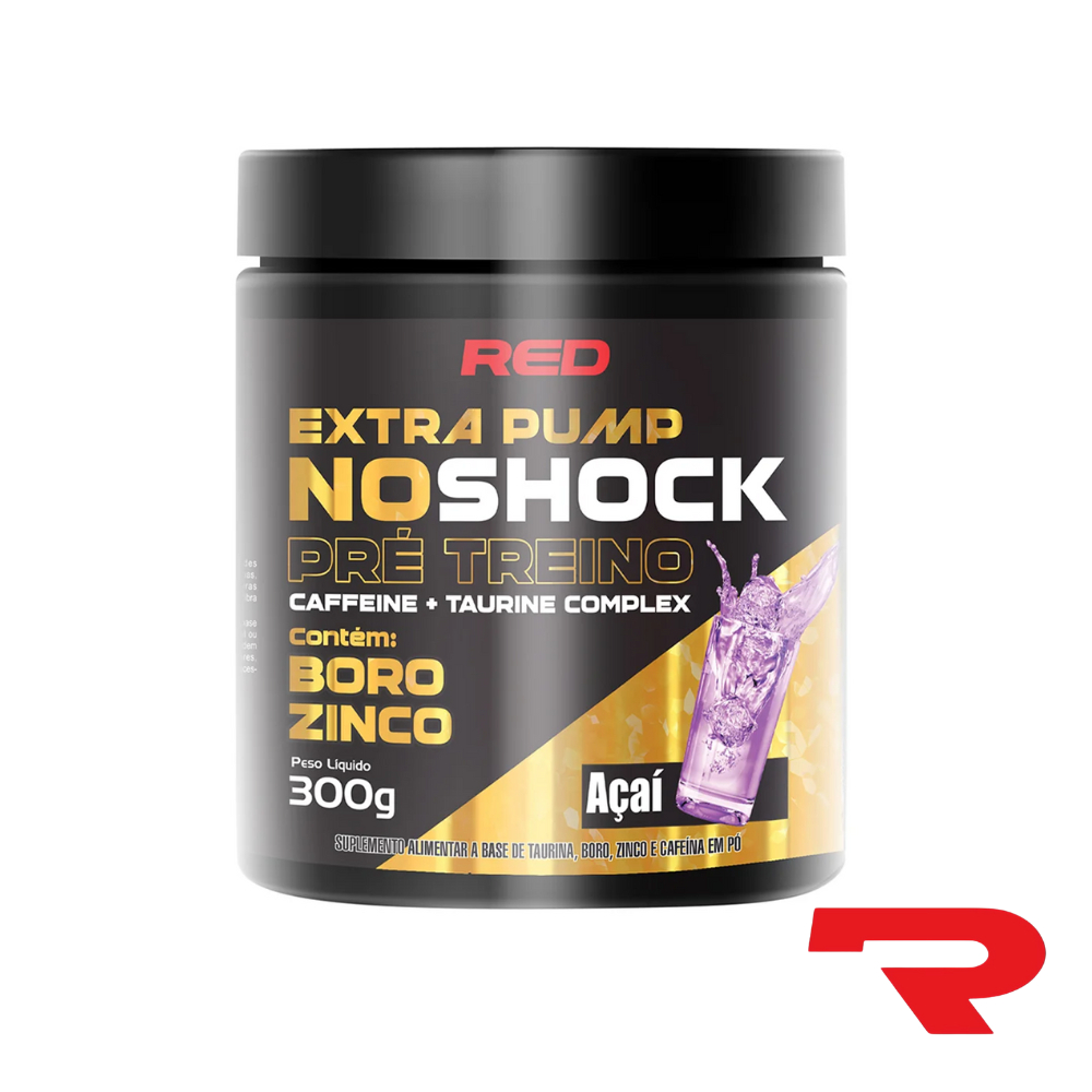 Pre Treino No Shock 300G Açaí Red Series em Oferta na Shopee