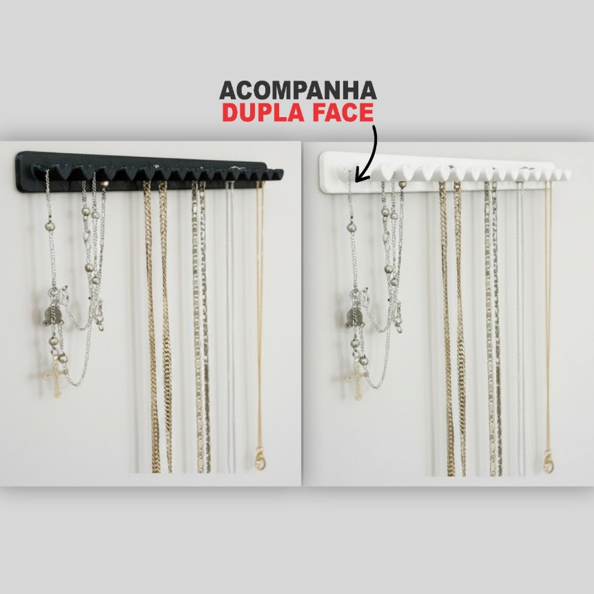 Porta Joias De Coração Organizador De Bijuteria De Parede Kit Com Até 5 Unidades em Oferta na Shopee