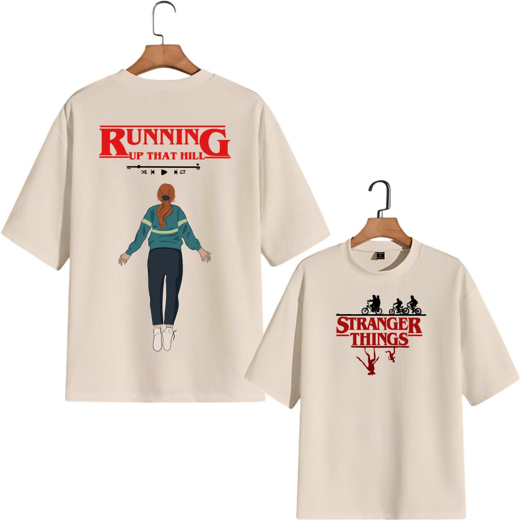 Camiseta Streetwear Personalizada Estampa Stranger Things Personagens Feminina Masculina 100% Algodão Envio Rápido
