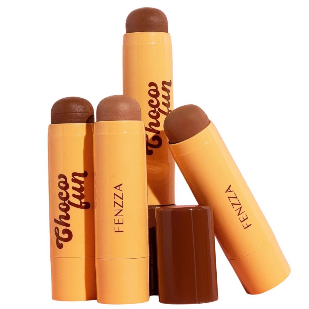 Contorno Facial Bastão Stick Choco Fun Manteiga Karité - Fenzza em Oferta na Shopee