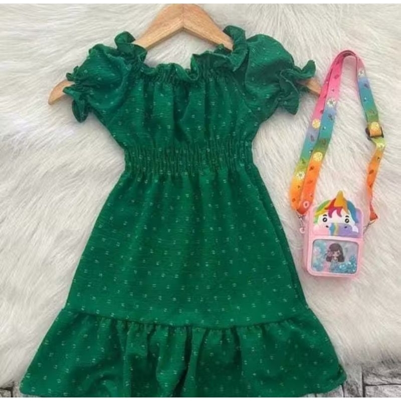 vestido infantil eh jovenil seganinha em Oferta na Shopee