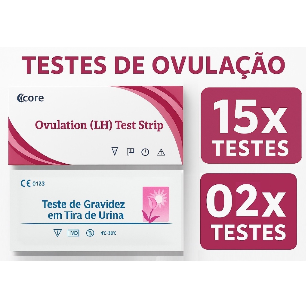Testes De Ovulação 15 testes De Ovulação E 2 De Gravidez