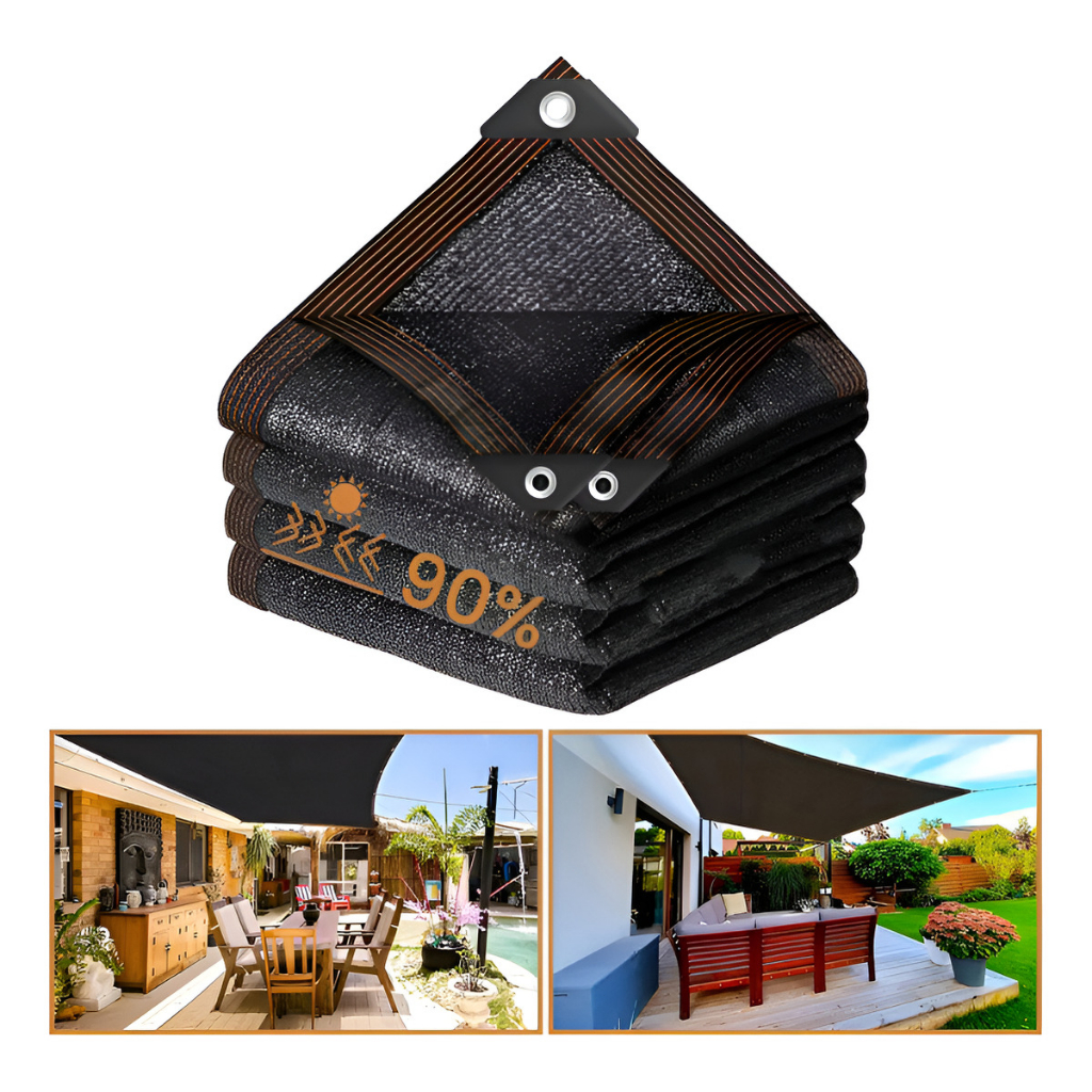 Pano De Sombra  90% UV para Jardim, Piscina e Plantas | Toldo， Pergolado, Quintal | Proteção Solar Duravel em Oferta na Shopee