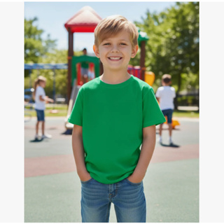 Camiseta Juvenil Algodão Infantil Menina E Menino Básica Camisa Lisa Diversas Cores Top!!! em Oferta na Shopee