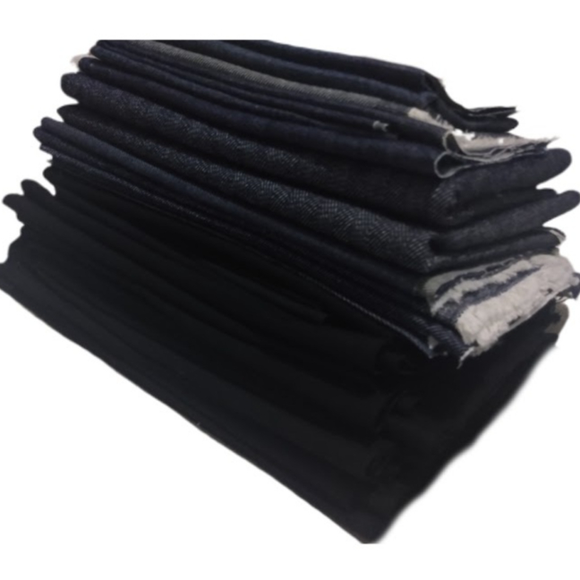 2 kg retalho pequeno jeans e brim artesanatos, patchwork, costura criativa 30x15cm