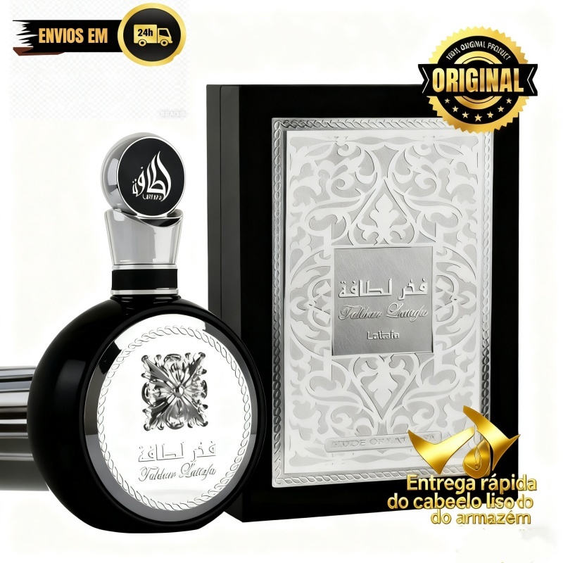 Perfume Árabe Lattafa Fakhar Black Masculino Perfume 100ml Eau De Parfum Original Presente Perfeito