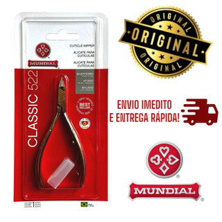 Alicate Mundial De Cutícula 522 Classic Afiado Alicatinho de unha