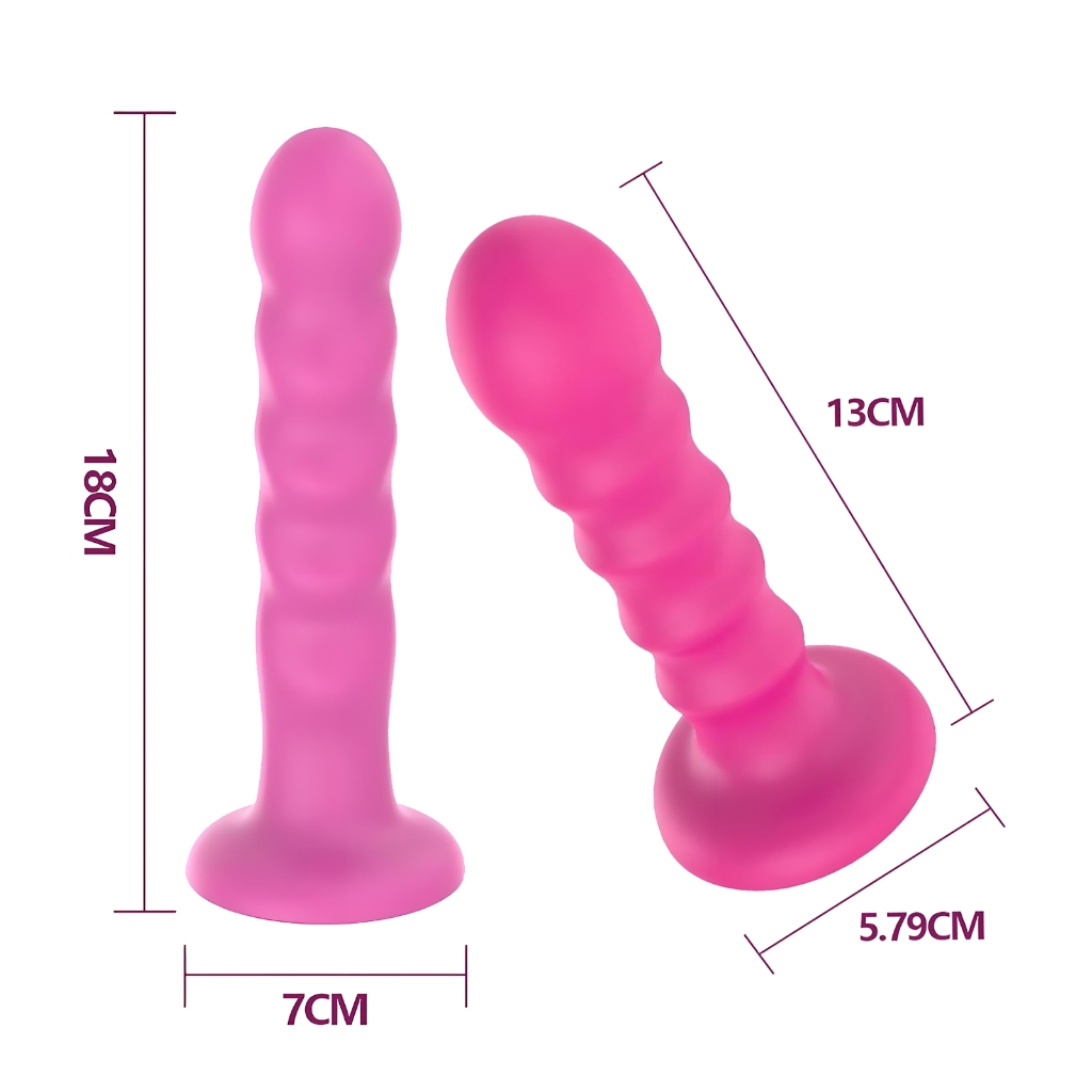 Plug Anal de Silicone - Varinha Mágica em Silicone Unissex – Toque Macio, Conforto e Prazer em Oferta na Shopee