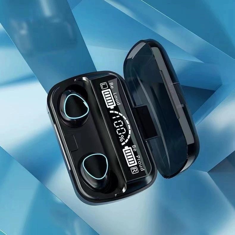Novo Fone De Ouvido m10 Sem Fio tws Fone Ouvido Bluetooth Est Reo Com Pod Carregador Bluetooth 5.0