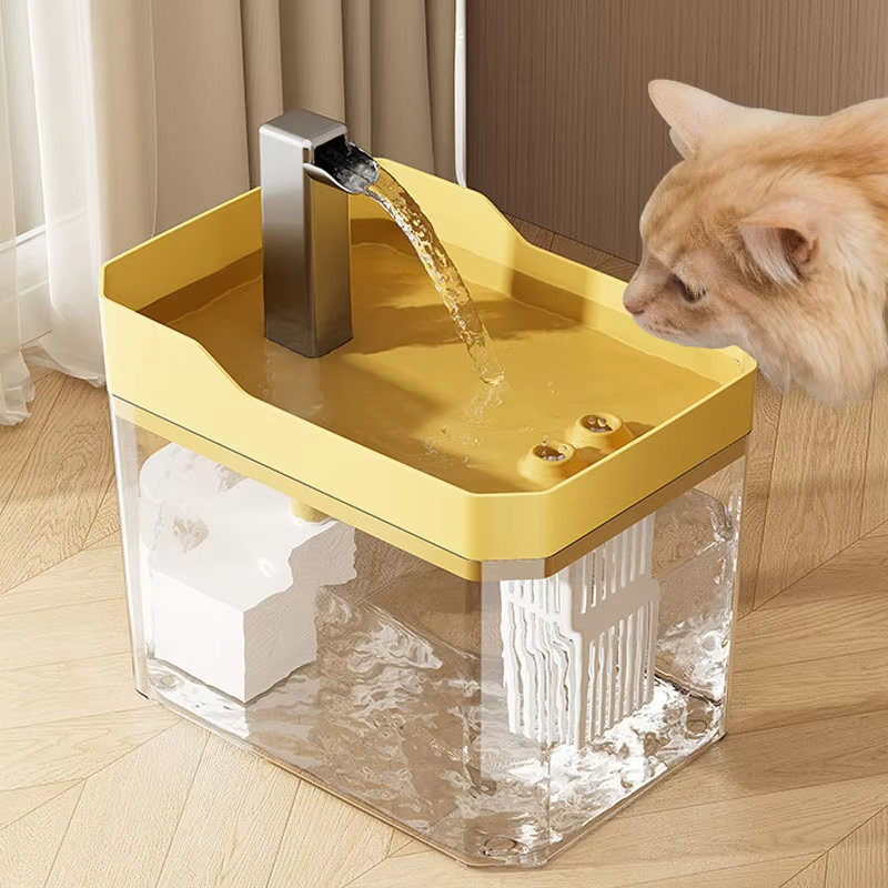 Fonte de água para gatos com filtro automático e bomba de água em Oferta na Shopee