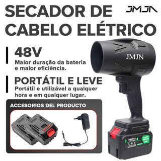 JMJN Soprador Elétrico Portátil 48V com Maleta – Potência e Versatilidade no Seu Dia a Dia! em Oferta na Shopee
