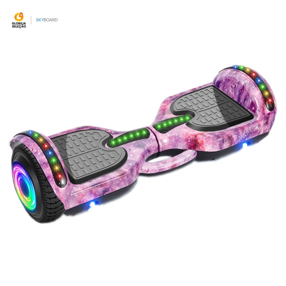 Hoverboard Overboard Infantil Skate Elétrico 6.5"  Led Bluetooth Bateria De Grande Capacidade Motor Brushless HBD65S — imagem 1