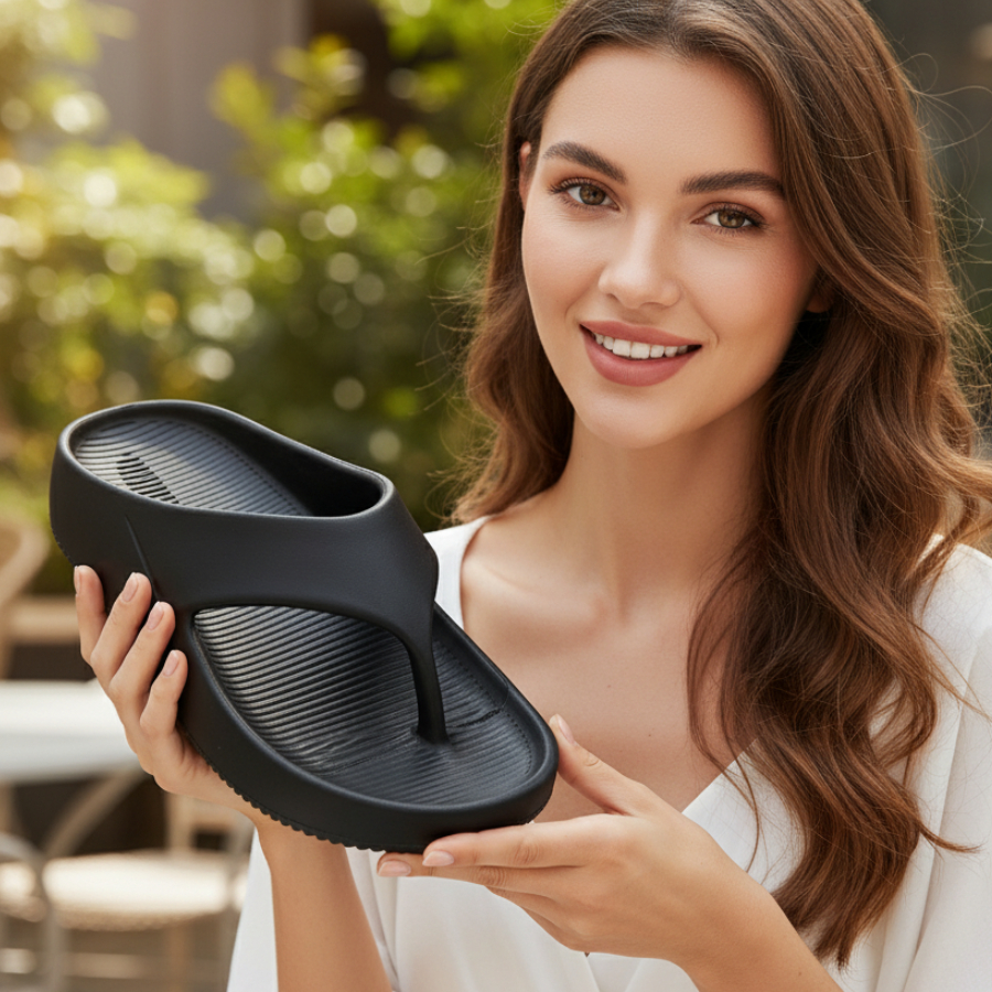 Chinelo de Dedo Nuvem Unissex em EVA – Leve, Confortável e Ideal para Praia e Dia a Dia em Oferta na Shopee