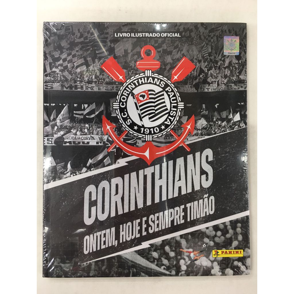 Álbum Corinthians 115 anos CAPA DURA Panini 2025