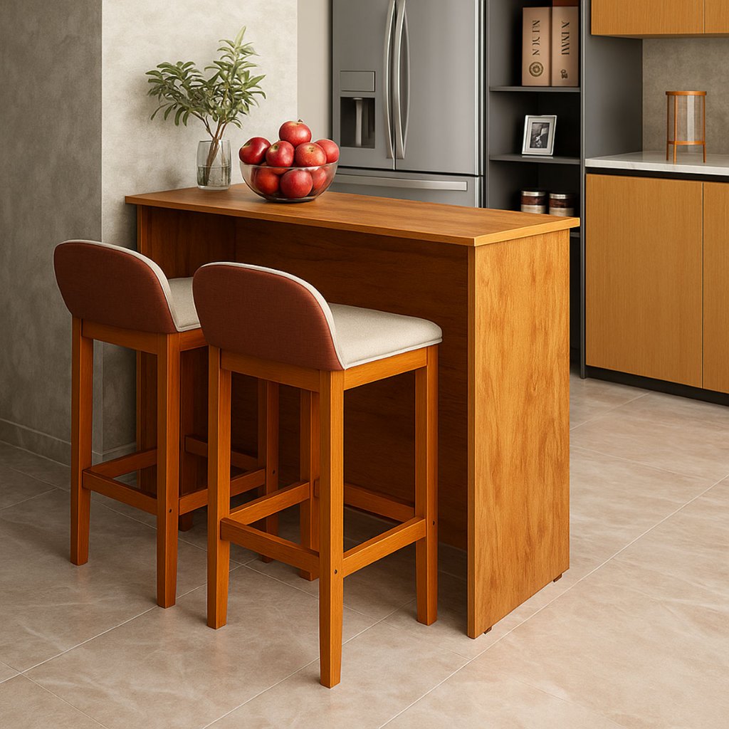 Bancada para Cozinha Balcao MDF Area Gourmet 109cm em Oferta na Shopee