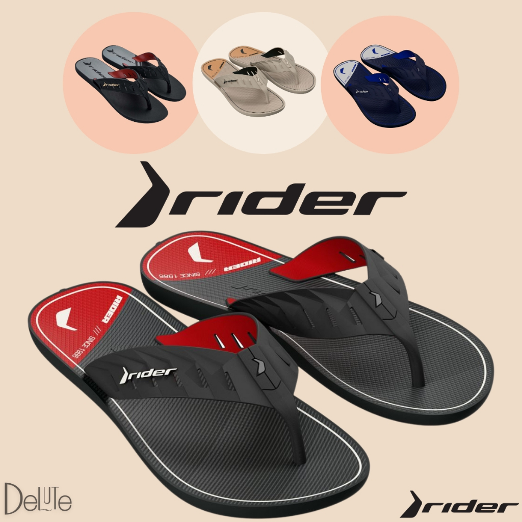 Chinelo de Dedo Street Duo Plus Masculino Rider Sola Antiderrapante Para Uso Diario em Oferta na Shopee
